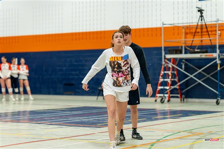 Représentation théâtrale d'avant match - Volleyball
