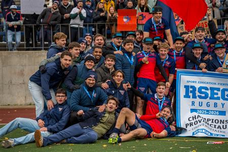 RSEQ 2025 - Rugby M - Finale - ETS vs Université de Montréal - Après Match