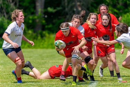 RQ 2025 - Super Ligue Fém - SABRFC (14) vs (43) Club de Rugby de Québec