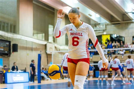 RSEQ 2025 - Volleyball F - 1/2 finale 1 - U de Montréal (1) vs (3) McGill