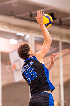 RSEQ 2025 - Volleyball M - Université de Montréal (3) vs (0) UNB
