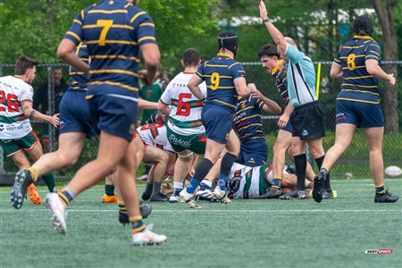 RQ 2025 - Super Ligue M - Rugby Club de Montréal (15) vs (31) Town Mount Royal - 1st half - Reel Juan