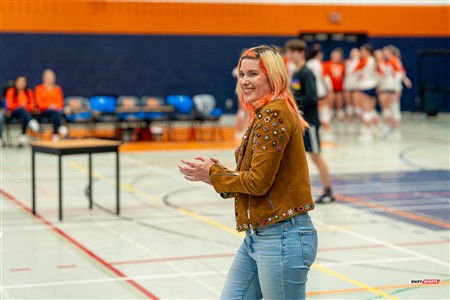 Représentation théâtrale d'avant match - Volleyball