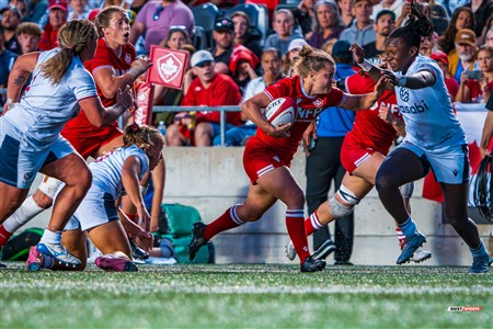 Canada vs USA Rugby F - Aug 1 2025 - Game - 2nd half