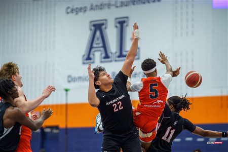 RSEQ 2025 - Basketball M D2 - André Laurendeau (75) vs (79) Collège Ahuntsic