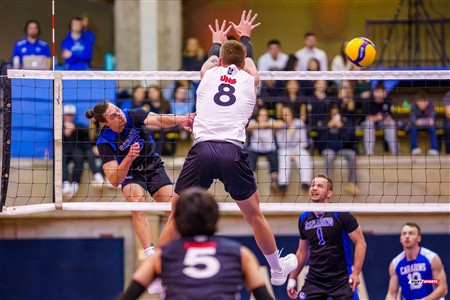 RSEQ 2025 - Volleyball M - Université de Montréal (3) vs (0) UNB