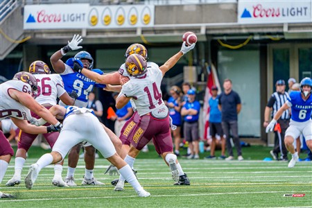 RSEQ 2025 - Football Universitaire - Carabins de Montréal (41) vs (14) Stingers de Concordia - Match