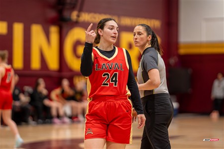 RSEQ 2025 - Basketball F - Concordia U (39) vs (74) U Laval