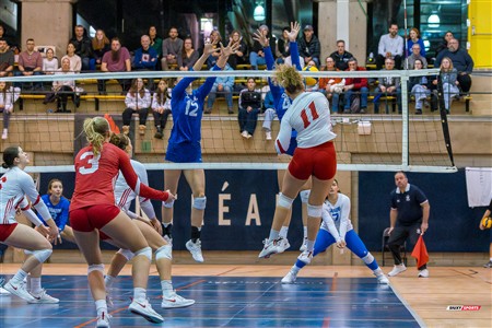 RSEQ 2025 - Volleyball F - 1/2 finale 1 - U de Montréal (1) vs (3) McGill