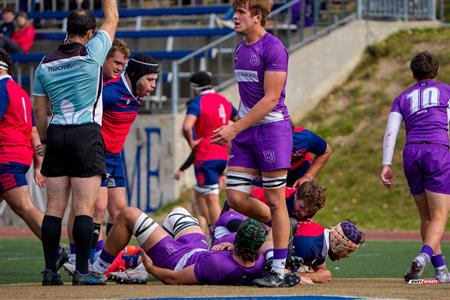RSEQ 2025 - Rugby M - Piranhas ETS vs Bishop's Gaiters - Reel 1