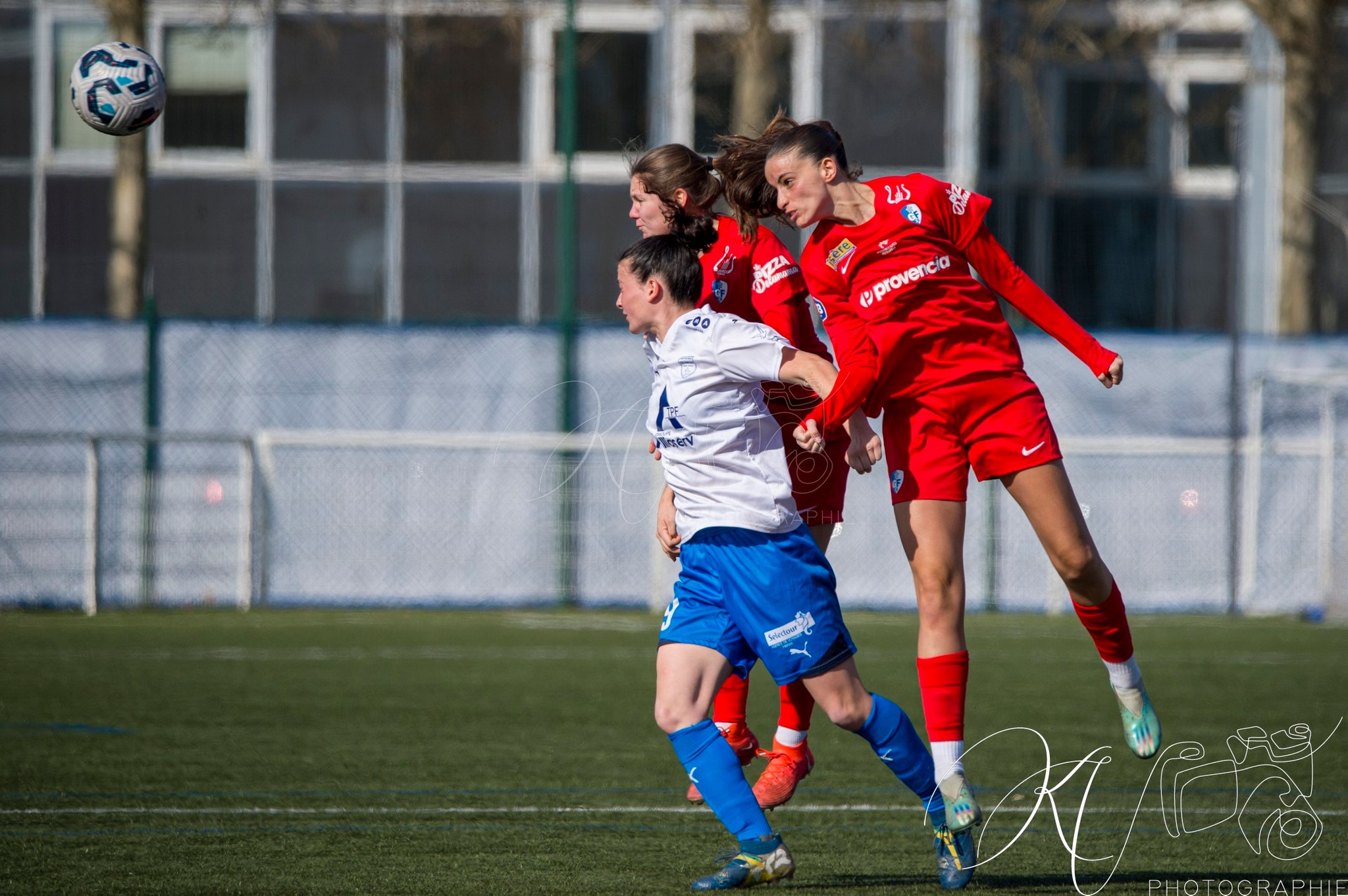  Grenoble Foot 38 - US Colomiers - Soccer - FFF 2025 - D3 FÉMININE - Grenoble Foot 38 (1) vs (1) US Colomiers (#FFF25D3FG38USC02) Photo by: Karine Valentin | Siuxy Sports 2025-02-16