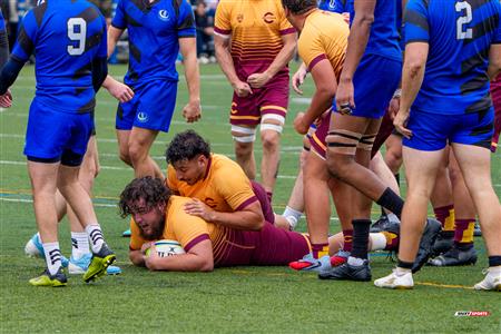 RSEQ 2025 - Rugby M - Université de Montréal vs Concordia University - Première mi-temps
