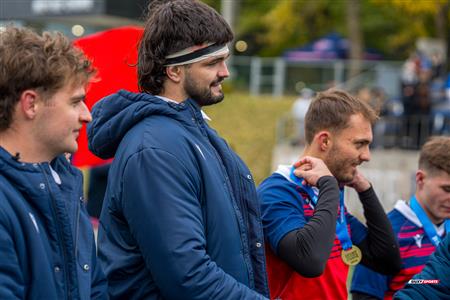 RSEQ 2025 - Rugby M - Finale - ETS vs Université de Montréal - Remise de médailles