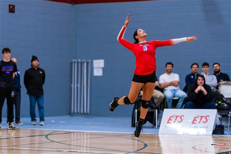 RSEQ 2025 - Volleyball F - ETS (0) vs (3) Université Laval