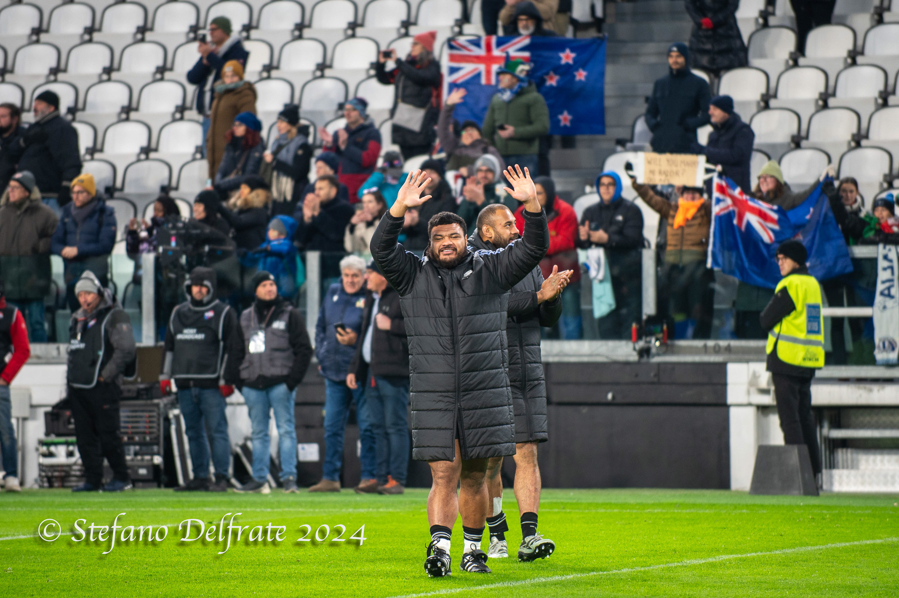  Nazionale di rugby a 15 dell'Italia - New Zealand national rugby union team - Rugby - 2024 Autumn Nations Series - Italia vs All Blacks (#2024AUTITNZ11) Photo by: Stefano Delfrate | Siuxy Sports 2024-11-23