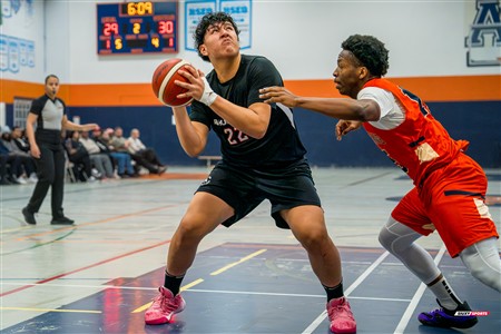 RSEQ 2025 - Basketball M D2 - André Laurendeau (75) vs (79) Collège Ahuntsic
