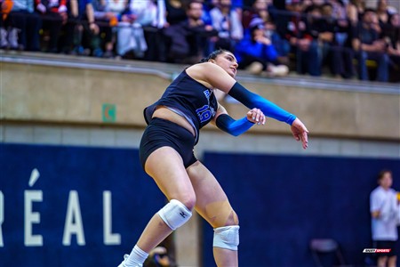 RSEQ 2025 - Volleyball F Finale 1 - Université de Montréal (3) vs (1) Université Laval