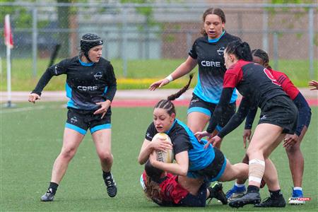 RQ 2025 - LPR2 F - Montreal Wanderers (38) vs (14) Club de Rugby de Québec