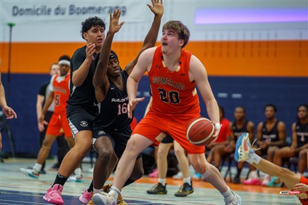 RSEQ 2025 - Basketball M D2 - André Laurendeau (75) vs (79) Collège Ahuntsic