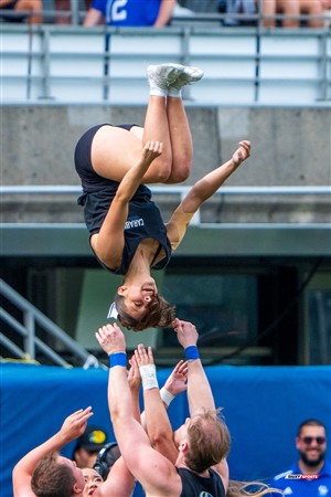 RSEQ 2025 - Football Universitaire - Carabins vs Stingers - Ambiance & Cheerleading
