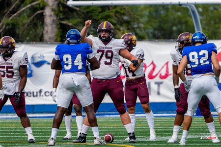 RSEQ 2025 - Football Universitaire - Carabins de Montréal (41) vs (14) Stingers de Concordia - Match