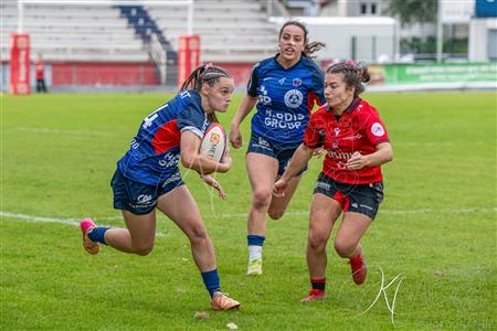 FFR 2025 - Elite 1 F - Amazones FCG vs Lyon Olympique Universitaire