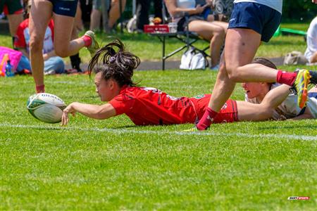 RQ 2025 - Super Ligue Fém - SABRFC (14) vs (43) Club de Rugby de Québec
