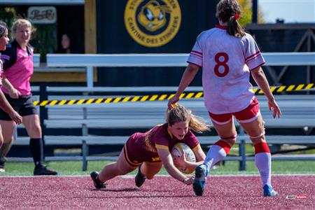 RSEQ 2025 - Rugby F - Concordia U (71) vs (0) McGill - Kelly-Anne Drummond Cup