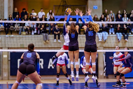 RSEQ 2025 - Volleyball F - Université de Montréal (3) vs (0) ETS