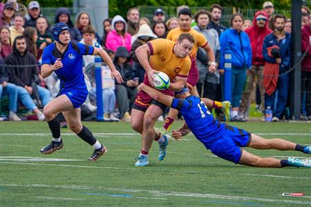 RSEQ 2025 - Rugby M - Université de Montréal vs Concordia University - Première mi-temps