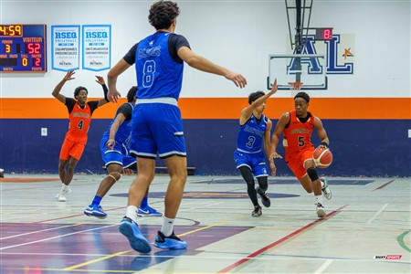 RSEQ 2025 - Basketball M D2 - André Laurendeau (66) vs (75) Dawson College