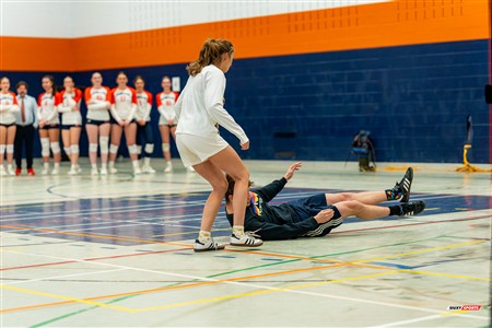 Représentation théâtrale d'avant match - Volleyball