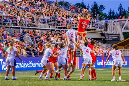 Canada vs USA Rugby F - Aug 1 2025 - Game - 2nd half