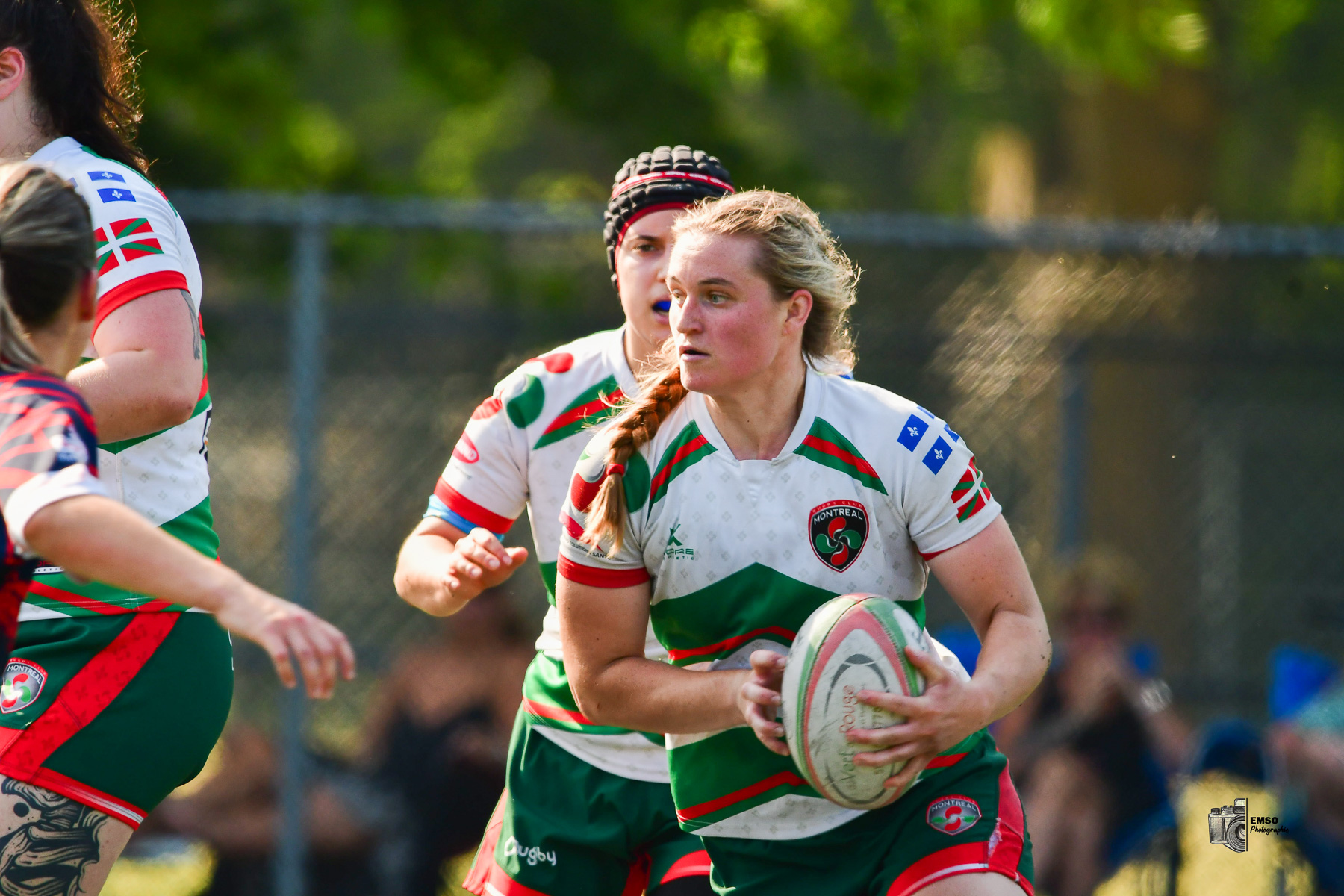Louanne MERMIER -  Rugby Club de Montréal - Braves de Trois-Rivières - Rugby - RQ 2025 - LPR2 F - Demi Finale - RCM (48) vs (14) Braves de Trois-Rivières (#RQ25LP2FRCMB8) Photo by: emso photo | Siuxy Sports 2025-08-09