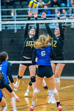 RSEQ 2025 - Volleyball F D2 - Championnat de Conférence - Valleyfield (2) vs (0) Ch. St-Lambert