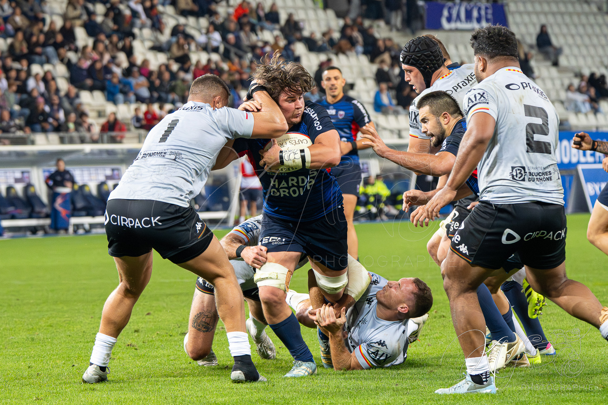  FC Grenoble Rugby - Provence - Rugby - FFR 2025 - PRO D2 - FC Grenoble vs Provence (#FFR25PD2GP10) Photo by: Karine Valentin | Siuxy Sports 2025-10-03