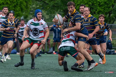 RQ 2025 - Super Ligue M - Rugby Club de Montréal (15) vs (31) Town Mount Royal - 1st half - Reel Juan
