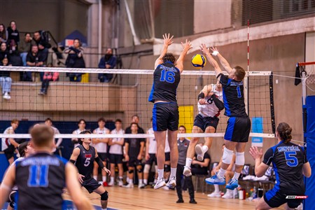 RSEQ 2025 - Volleyball M - Université de Montréal (3) vs (0) UNB