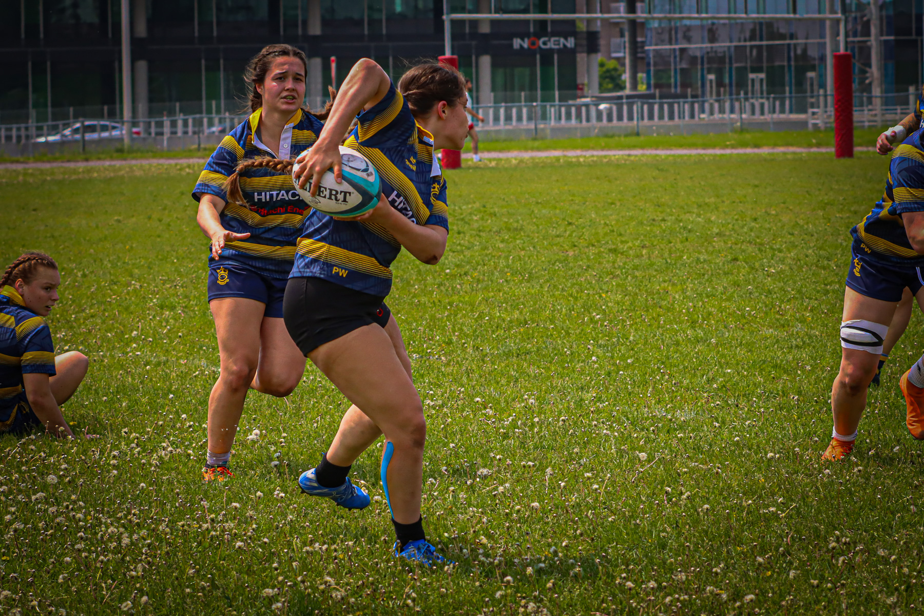 Juliette LACHAPELLE-MARCEAU -  Club de Rugby de Québec - Town of Mount Royal RFC - Rugby - RQ 2025 - SL F - Club de Rugby de Québec (54) vs (12) TMR (#RQ25SLFQCTMR6) Photo by: Photo Mayarts | Siuxy Sports 2025-06-07