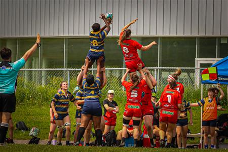 RQ 2025 - SL F - Club de Rugby de Québec (54) vs (12) TMR