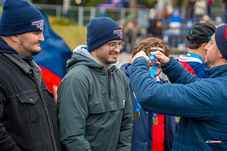 RSEQ 2025 - Rugby M - Finale - ETS vs Université de Montréal - Remise de médailles