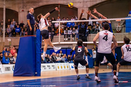 RSEQ 2025 - Volleyball M - Université de Montréal (3) vs (0) UNB