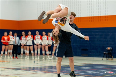 Représentation théâtrale d'avant match - Volleyball