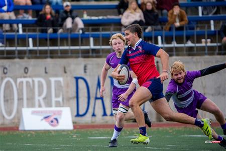 RSEQ 2025 - Rugby M - Démi Finale - ETS vs Bishop's - Match