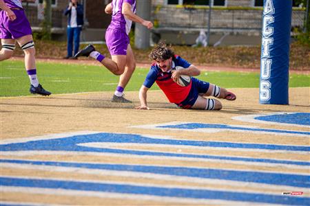 RSEQ 2025 - Rugby M - Piranhas ETS vs Bishop's Gaiters - Reel 2