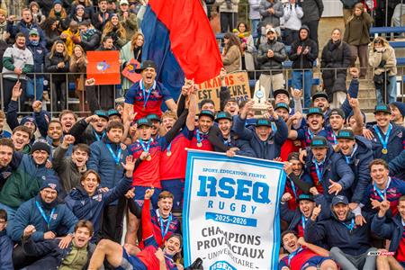 RSEQ 2025 - Rugby M - Finale - ETS vs Université de Montréal - Après Match