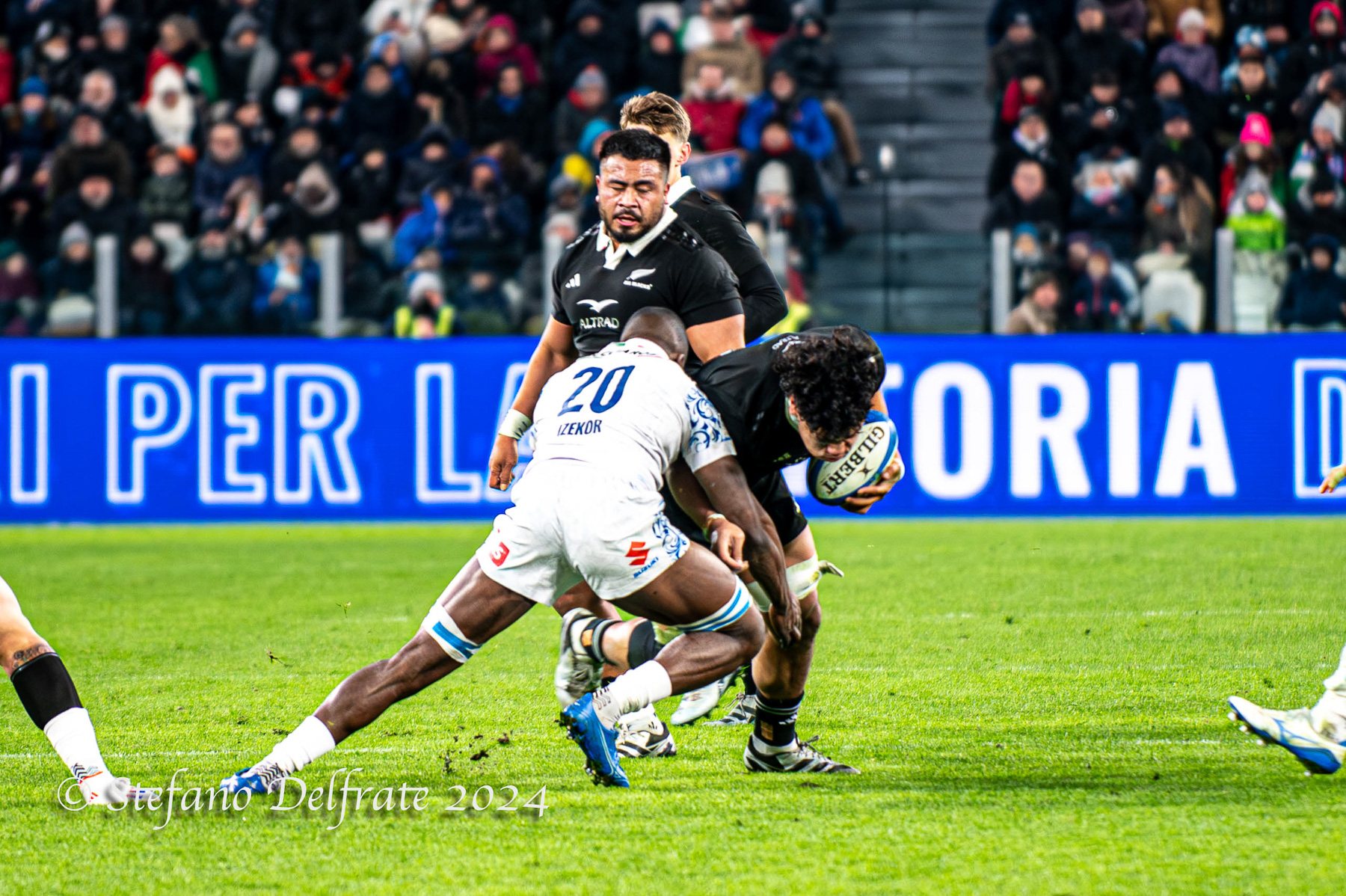  Nazionale di rugby a 15 dell'Italia - New Zealand national rugby union team - Rugby - 2024 Autumn Nations Series - Italia vs All Blacks (#2024AUTITNZ11) Photo by: Stefano Delfrate | Siuxy Sports 2024-11-23