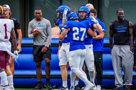 RSEQ 2025 - Football Universitaire - Carabins de Montréal (41) vs (14) Stingers de Concordia - Match