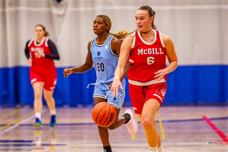 RSEQ 2025 - Basketball F - UQAM (49) vs (78) McGill