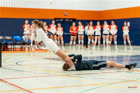 Représentation théâtrale d'avant match - Volleyball